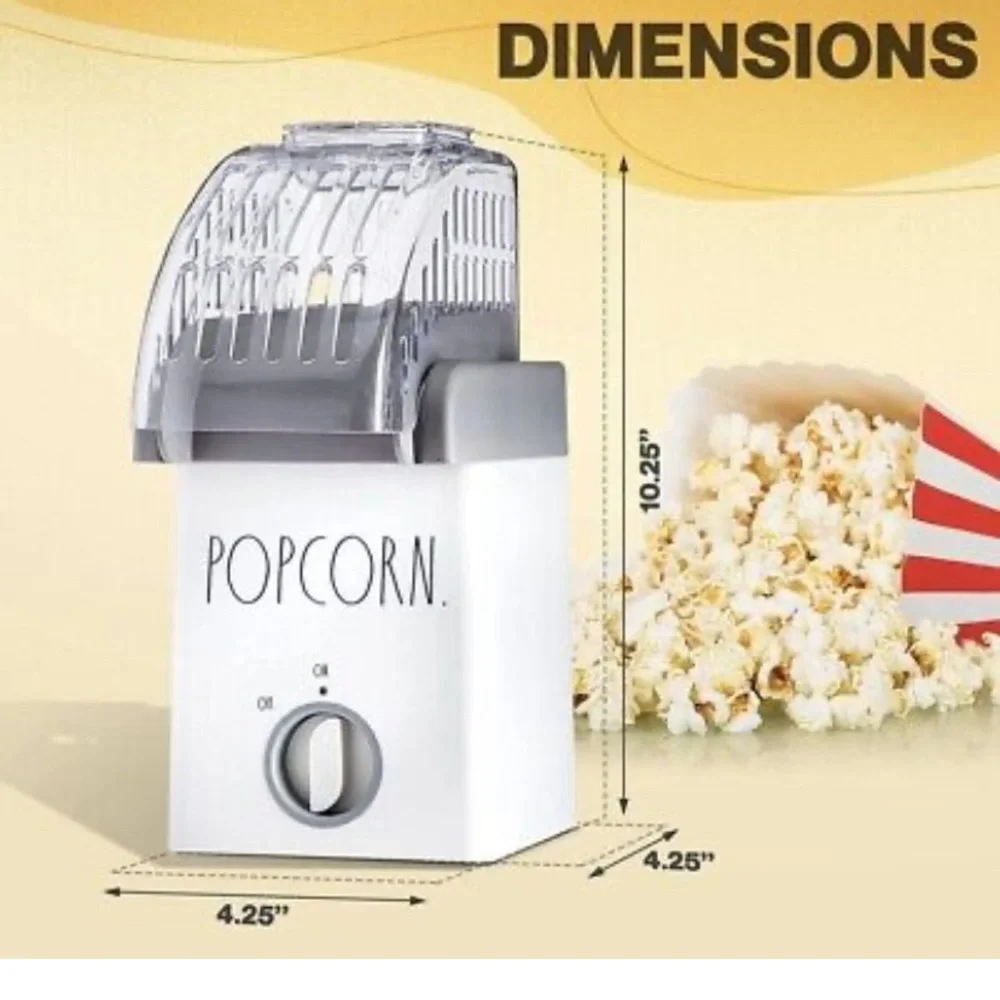 Rae Dunn Popcorn Maker in white